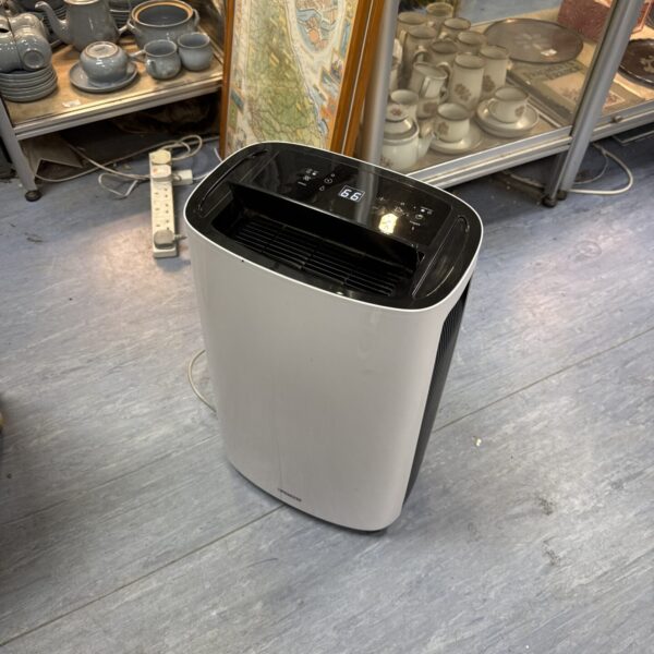Compact Princess portable dehumidifier unit for moisture removal.
