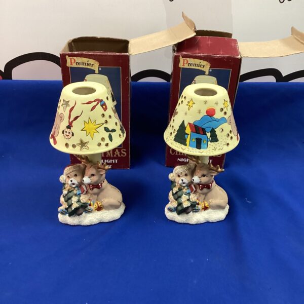 Vintage Premier Christmas night lights in original boxes.