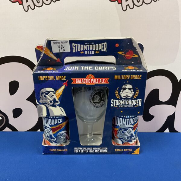 Stormtrooper Galactic Pale Ale gift set for Star Wars fans.