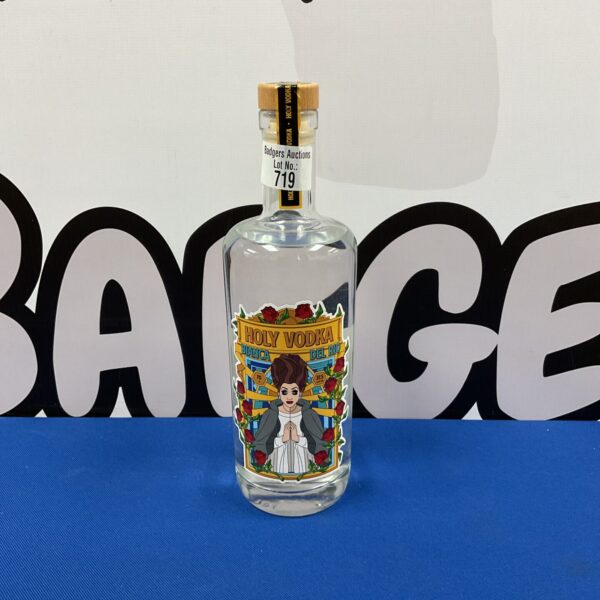 Bianca Del Rio Holy Vodka bottle, collectible spirit.