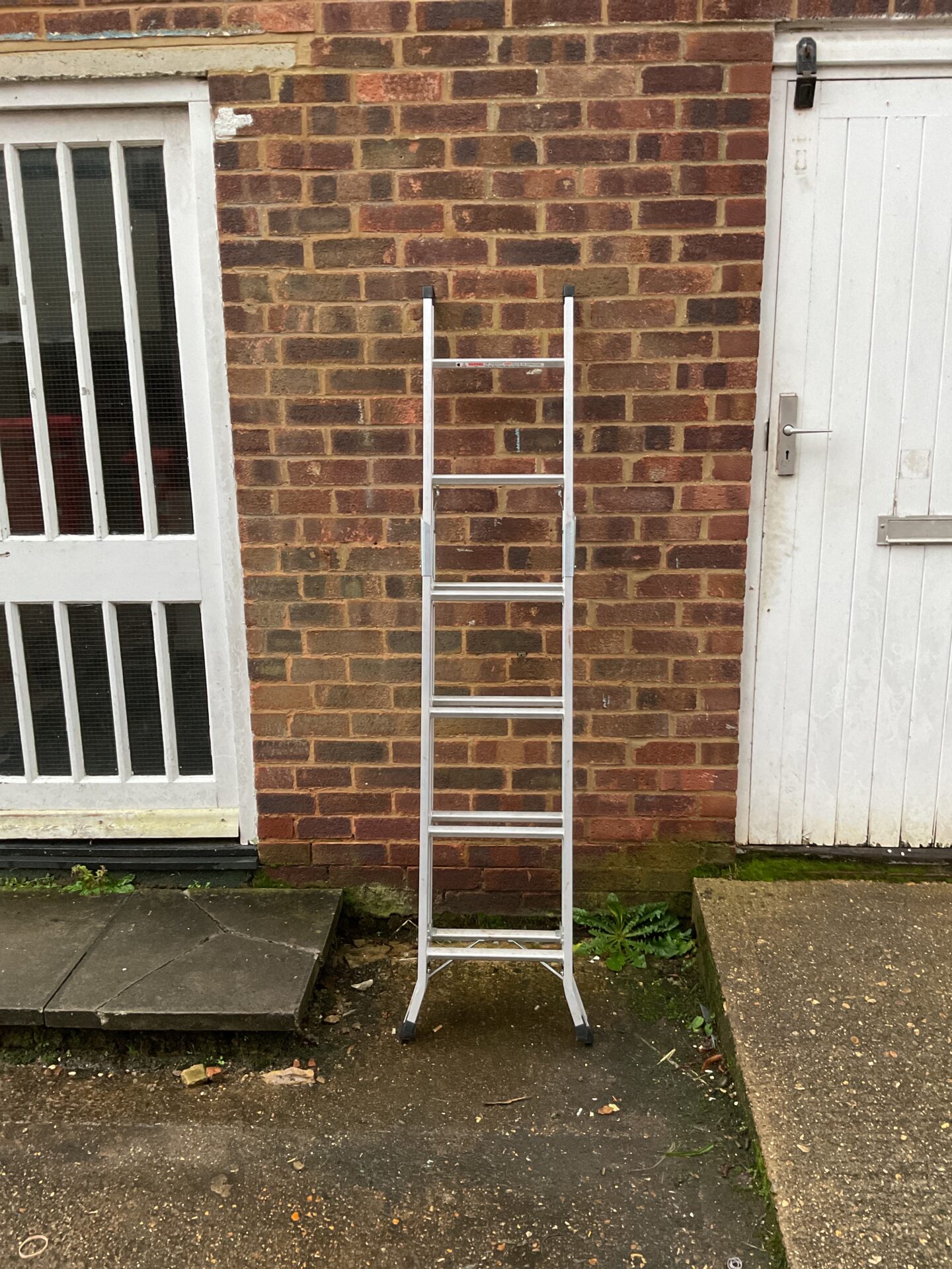 1188 Werner abru aluminium ladder
