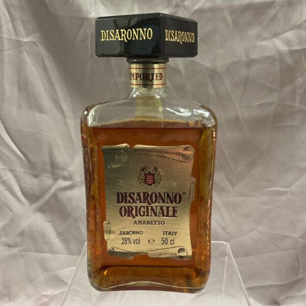 Classic 50cl bottle of Disaronno Original Amaretto liqueur.