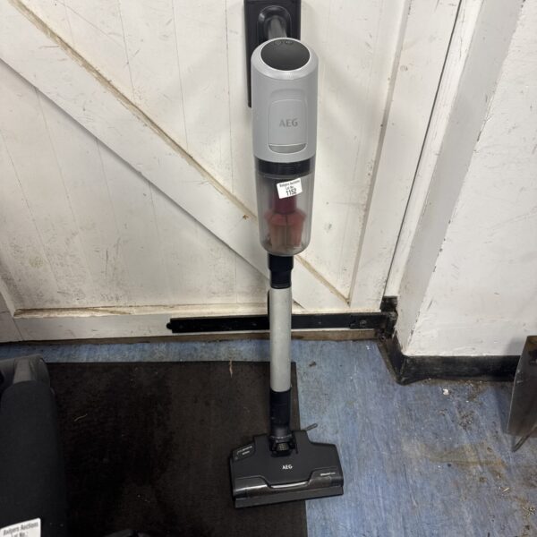 AEG ultimate power cordless vacuum cleaner in used condition.
