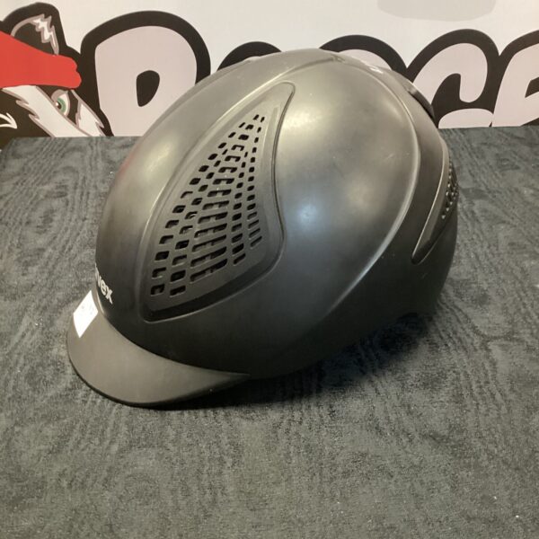 Small Uvex cycle helmet for adult cyclists.
