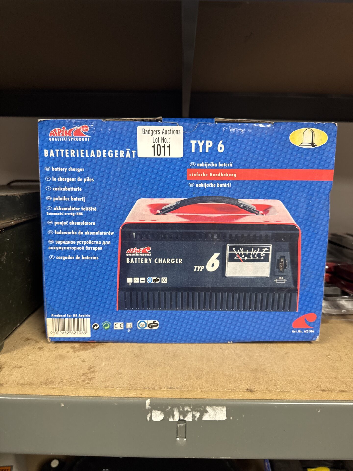 1011 Alpin typ 6 battery charger