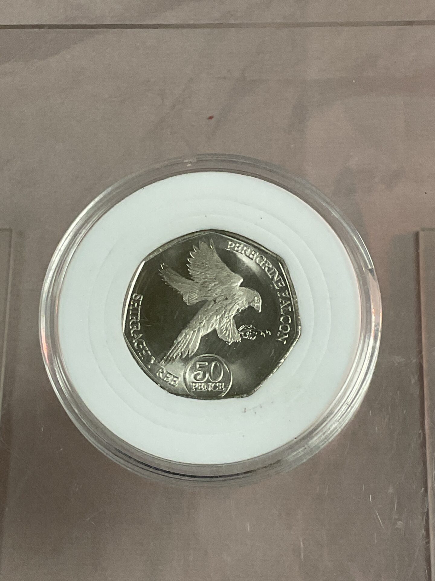 861 2023 price charles peregrine falcon 50p uncirculated