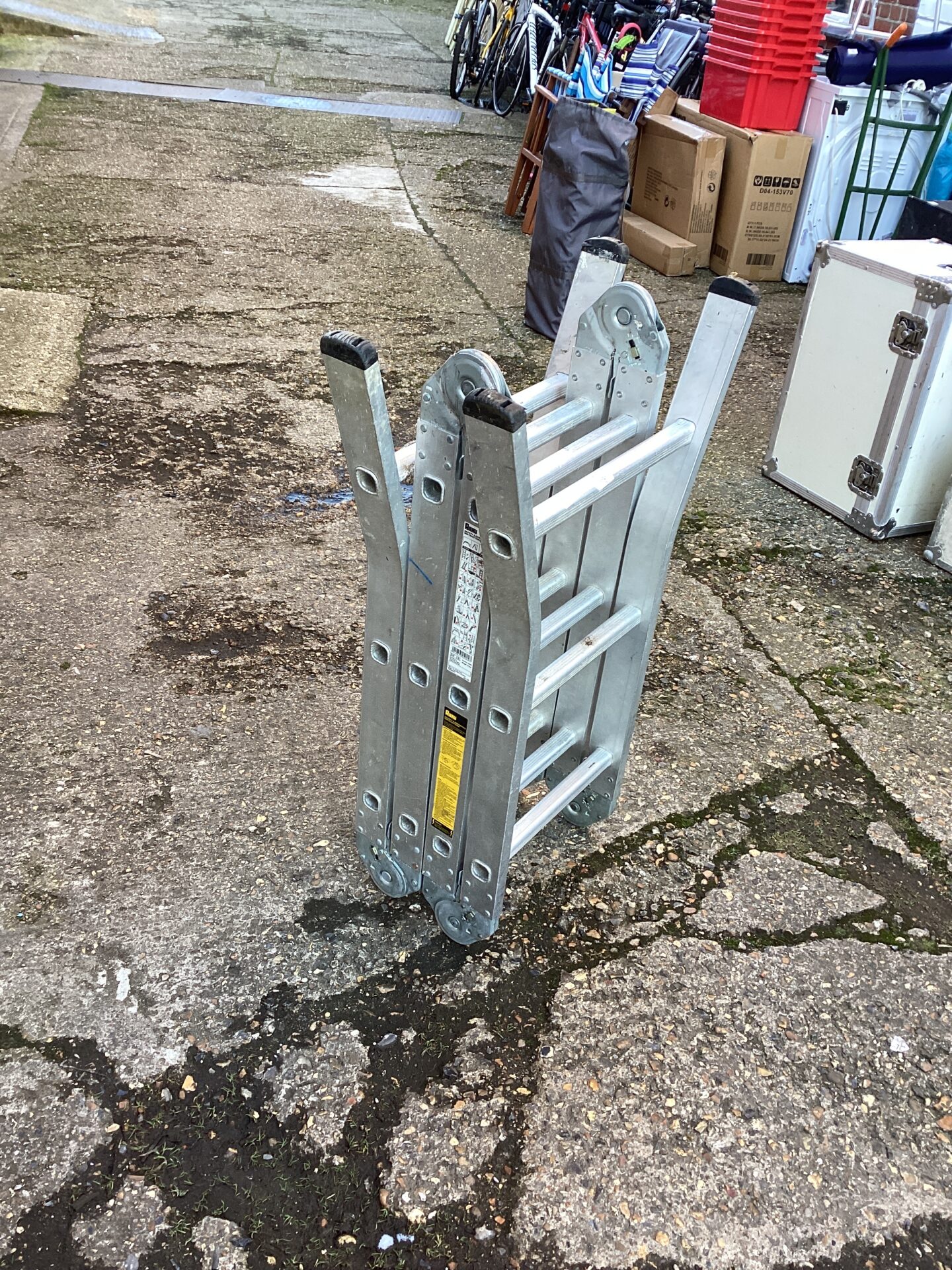 1151 Arbu Multi purpose Aluminium ladder