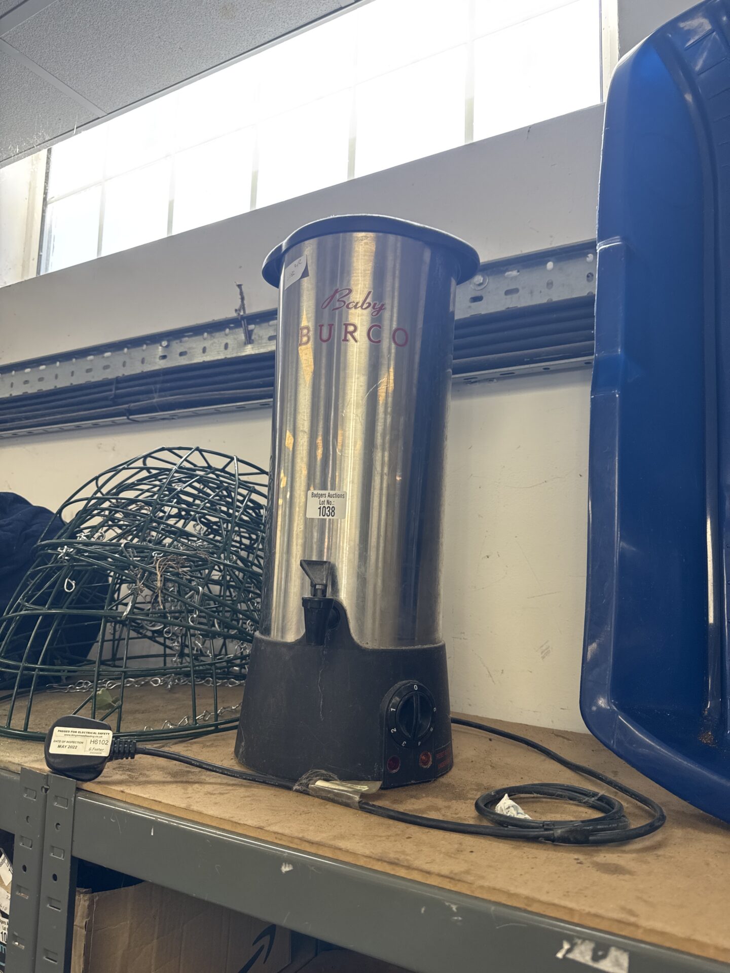 1038 Baby burco hot water kettle