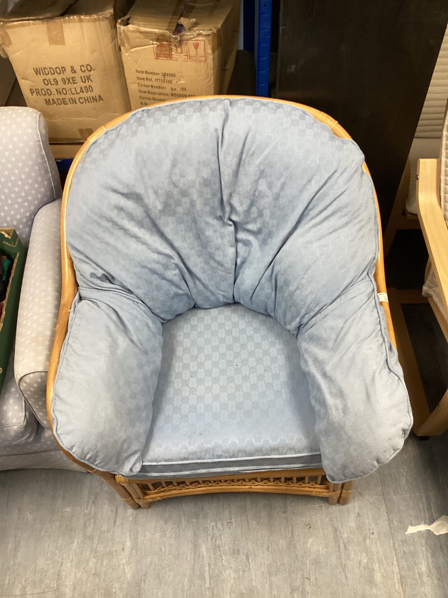 621 Bamboo conservatory chair