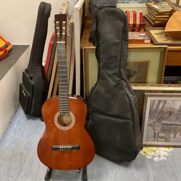 Vintage B&M Jose Ferrer acoustic guitar with case.