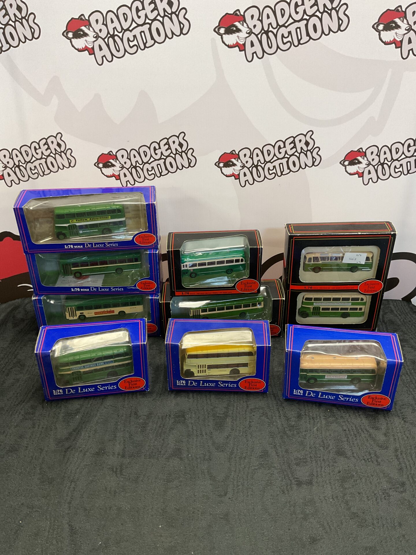 407 Box of de luxe series box diecast models inc first exclusive editions