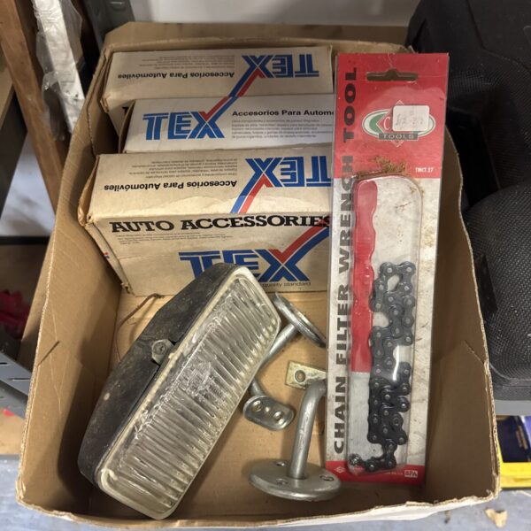 Vintage Tex chain wrench for automotive repair and restoration.