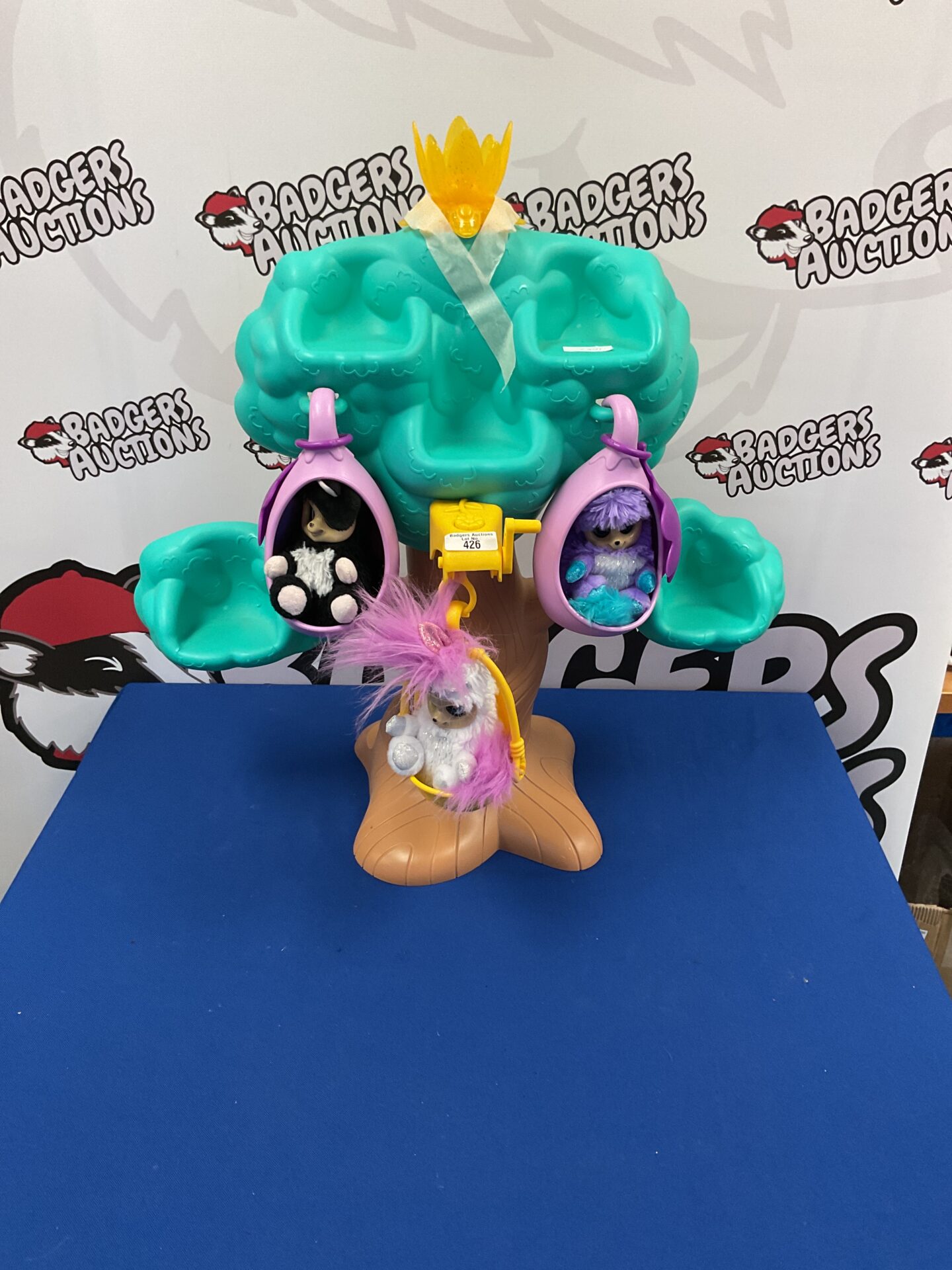 426 Bush baby world play tree set with plushes