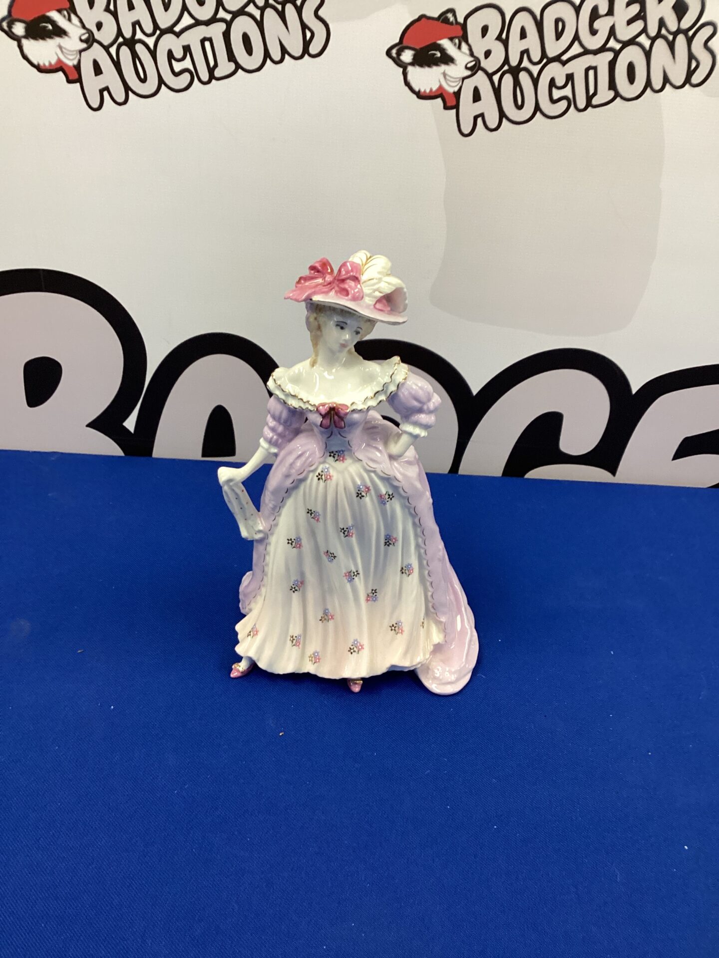 329 Coalport Pottery Mrs Fitzhertbert Figurine