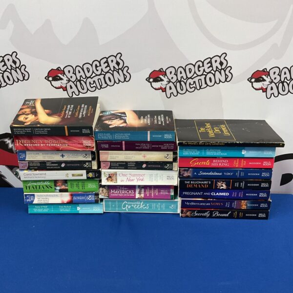 Vintage Mills & Boon books collection, classic romance novels.