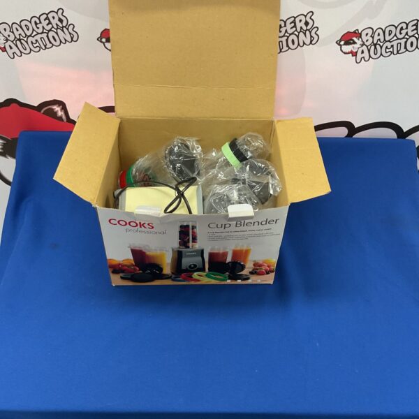 Cook’s Professional cup blender in original packaging.