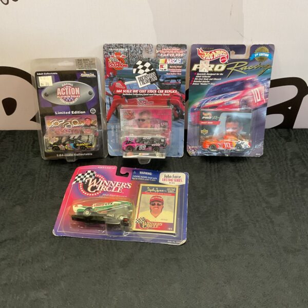Hot Wheels First Edition diecast car in original box.
