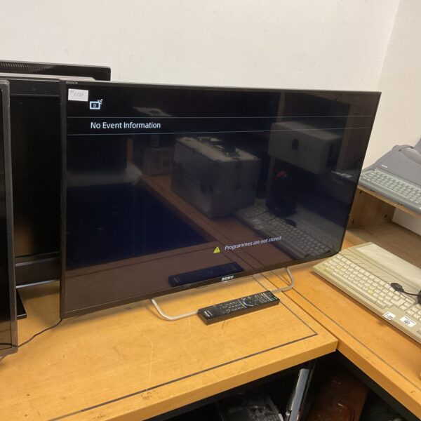 Black Sony Bravia 42 inch HD television for home entertainment.