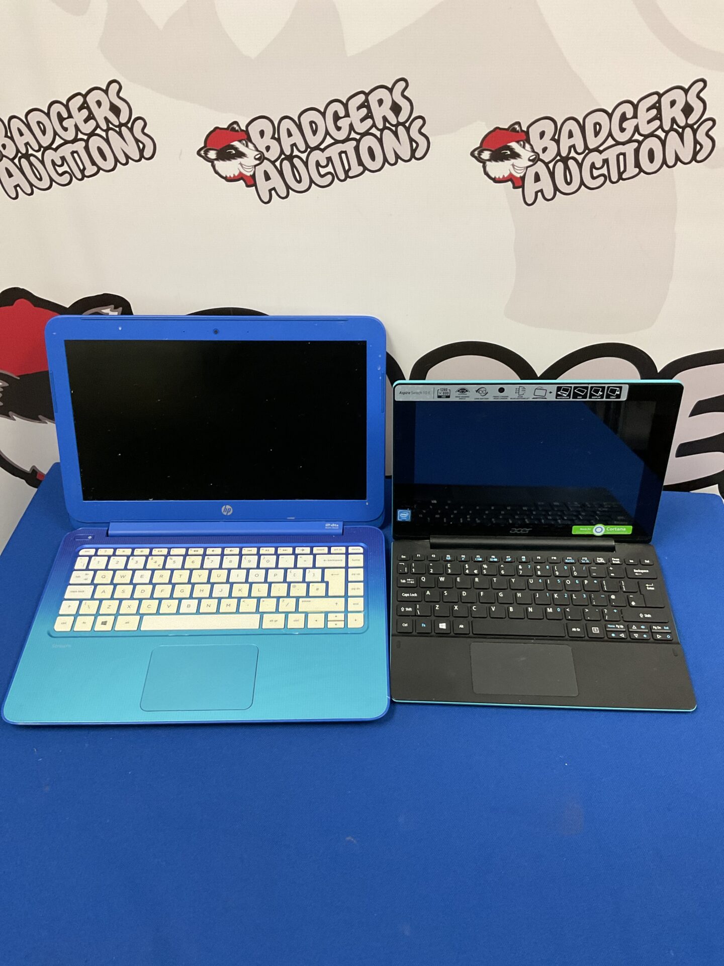 134 Hp stream & acer aspire switch 10 e laptops