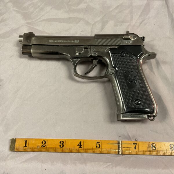 Vintage Beretta M-9 gas lighter pistol replica collectible