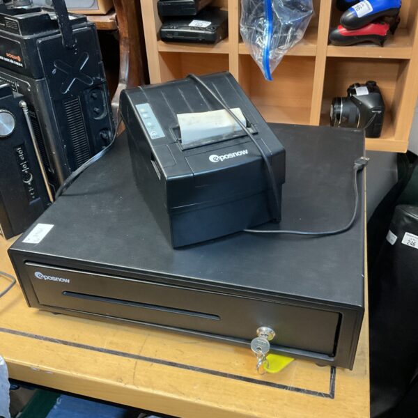 Epos Now till system with thermal printer and drawer.