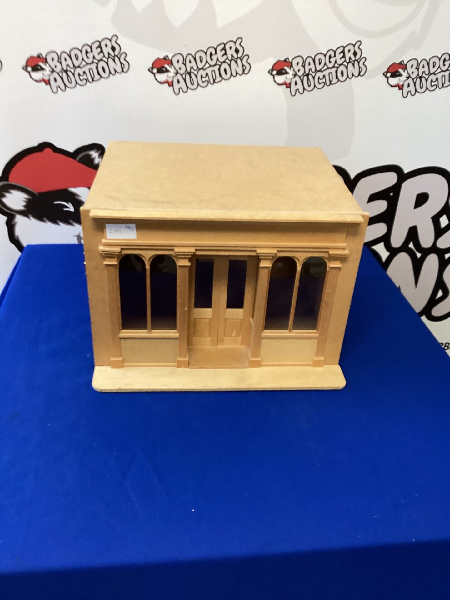 278 Handmade wooden dolls house shop