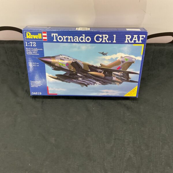 Revell Tornado GR.1 RAF model kit box front view.