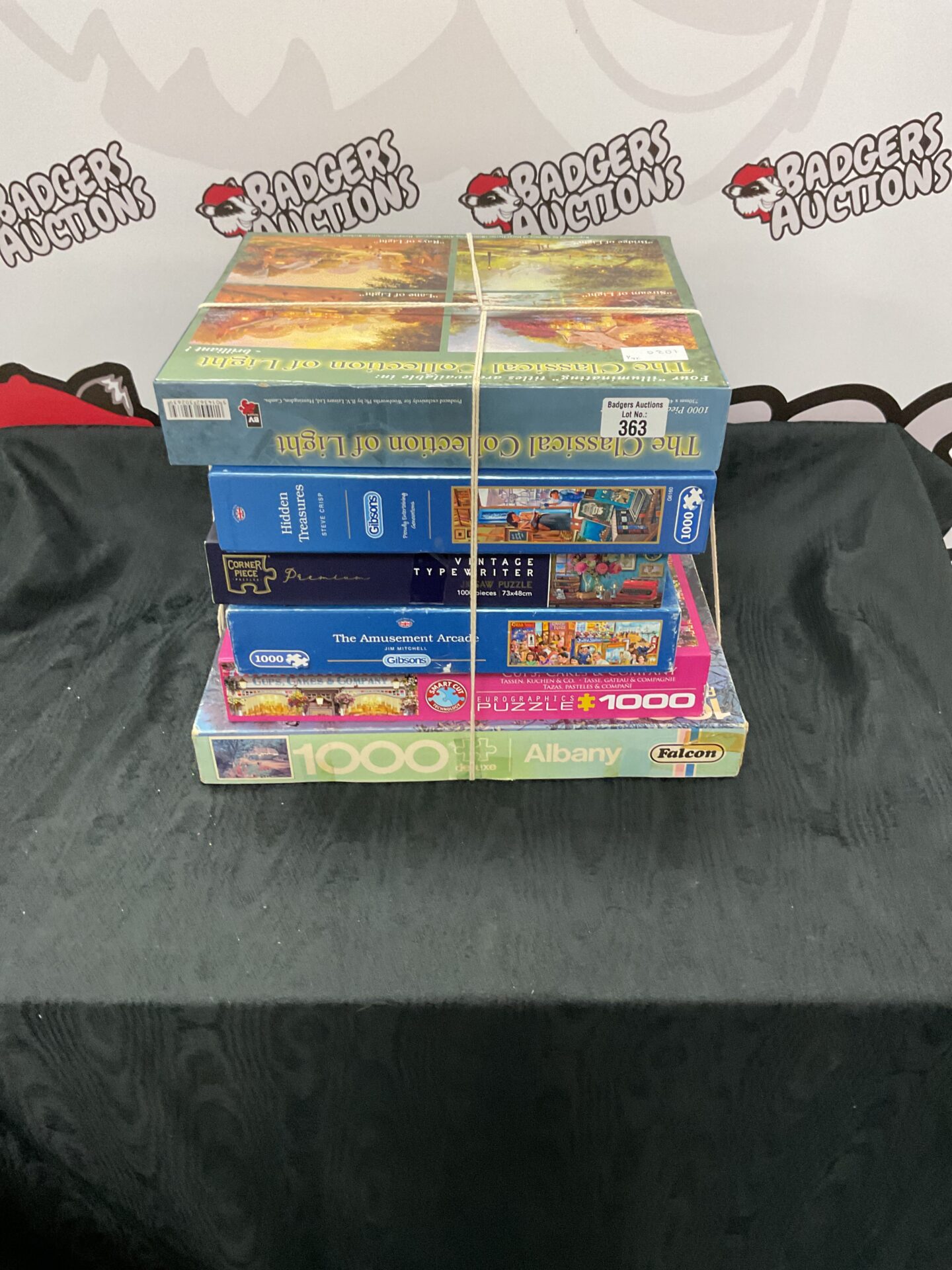 363 Selection of mixed puzzles