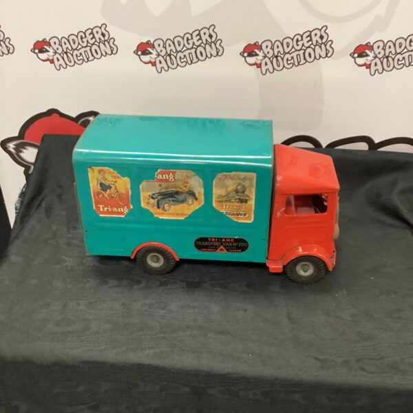 Vintage Tri-Ang Minix metal toy lorry, collectible truck.