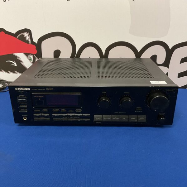 Vintage Pioneer SX-339 stereo receiver in good condition.