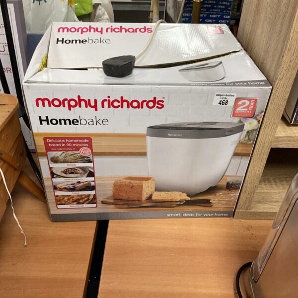 Morphy Richards Homebake breadmaker in used condition.