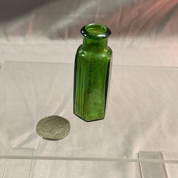 WWII German SS poison bottle, a rare historical relic.