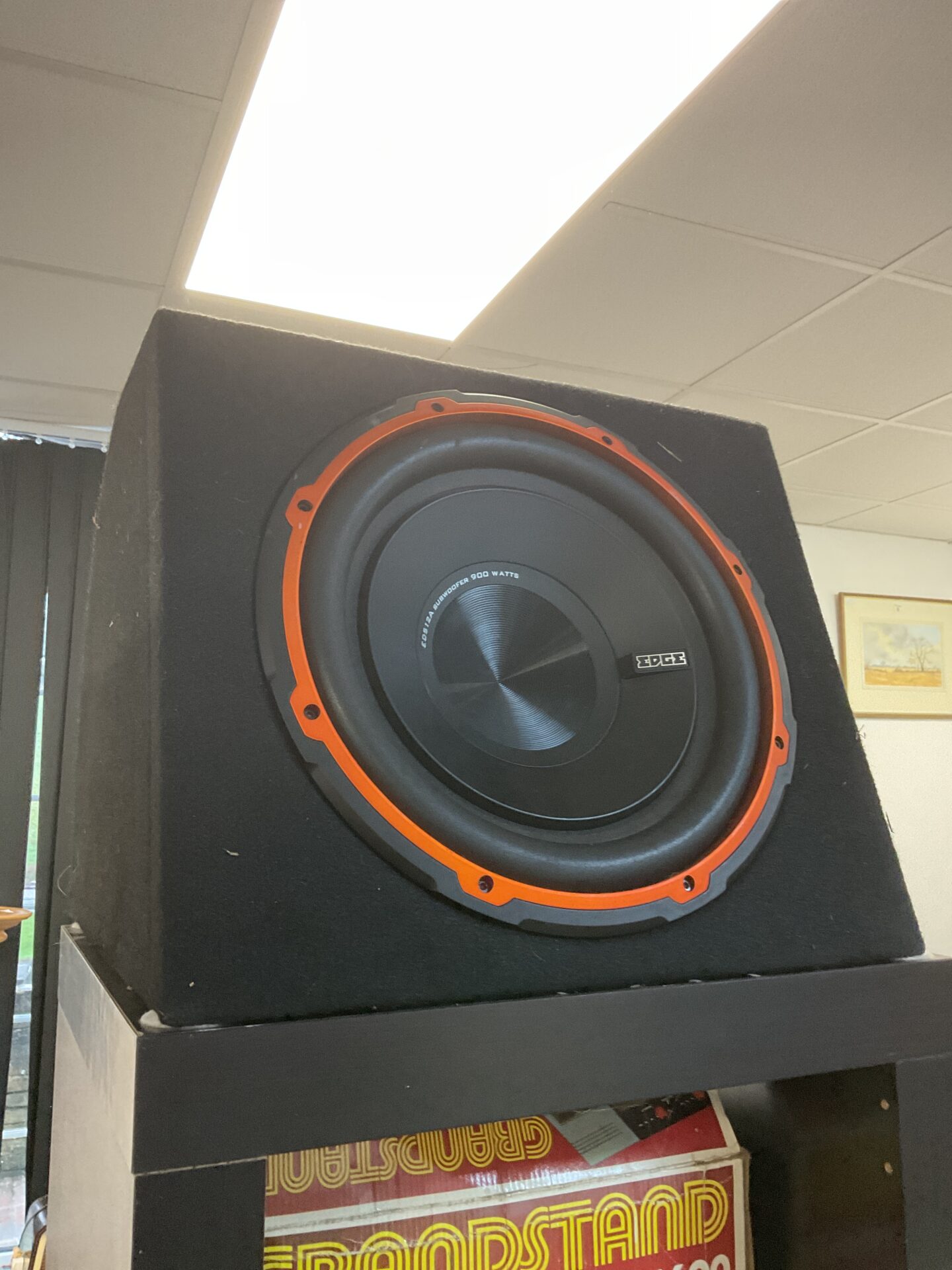 155 Edge ed512a 900w car subwoofer