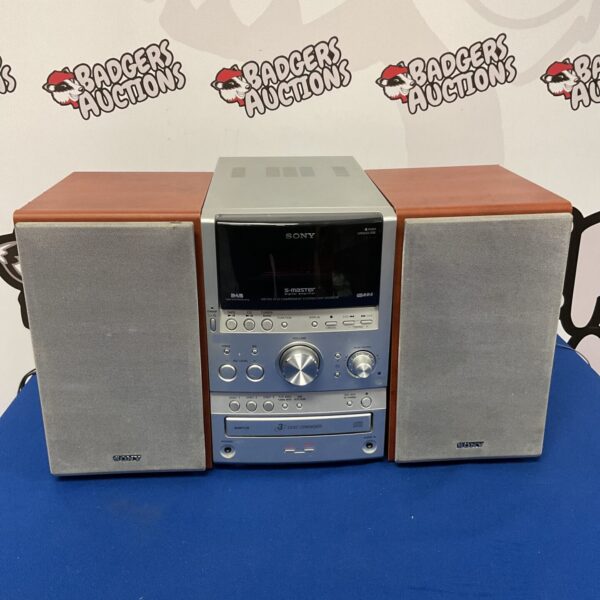 Vintage Sony CMT-SPZ90DB micro hi-fi system, compact stereo unit.