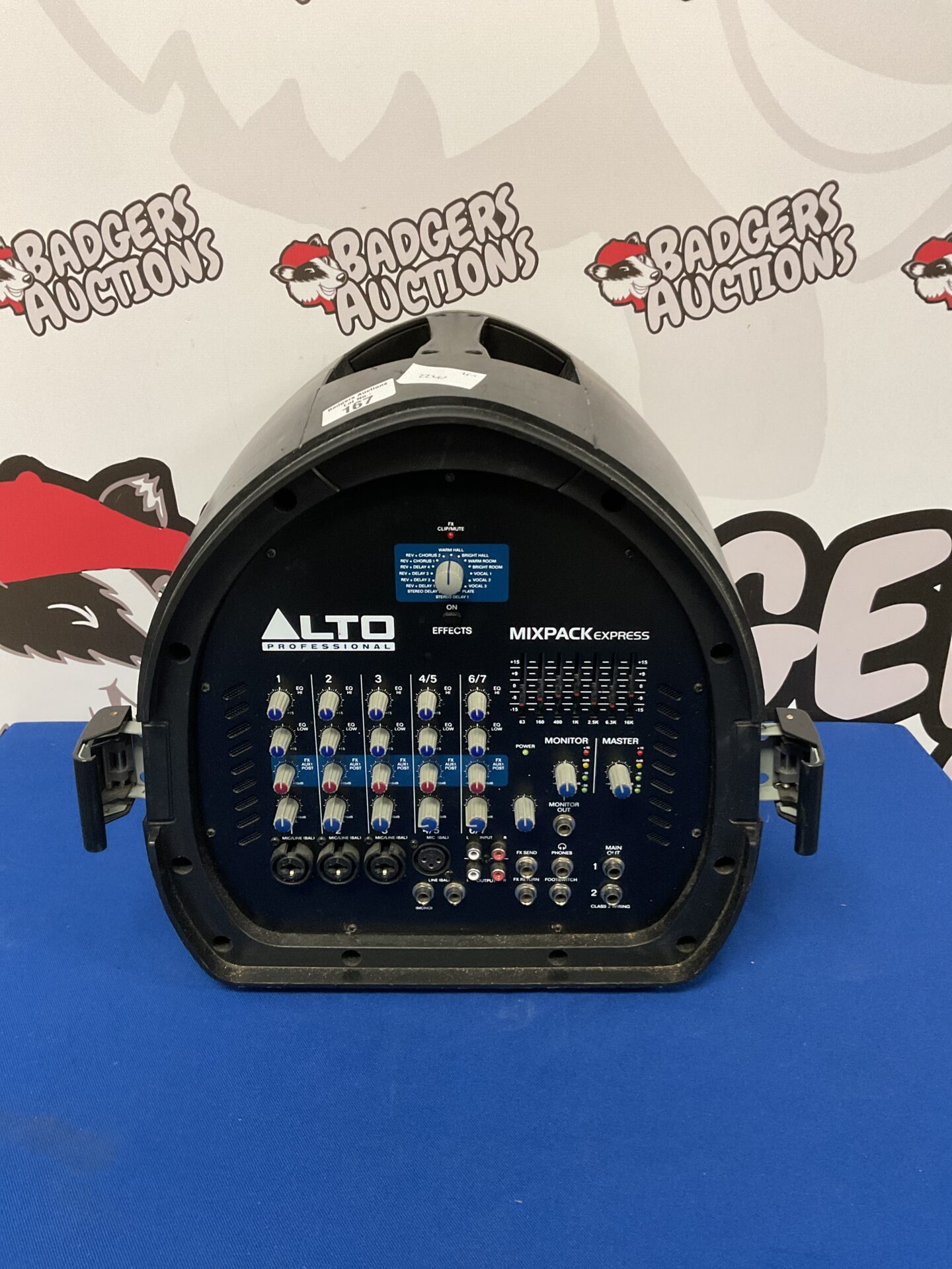 167 Alto mixpack express pa amplifier