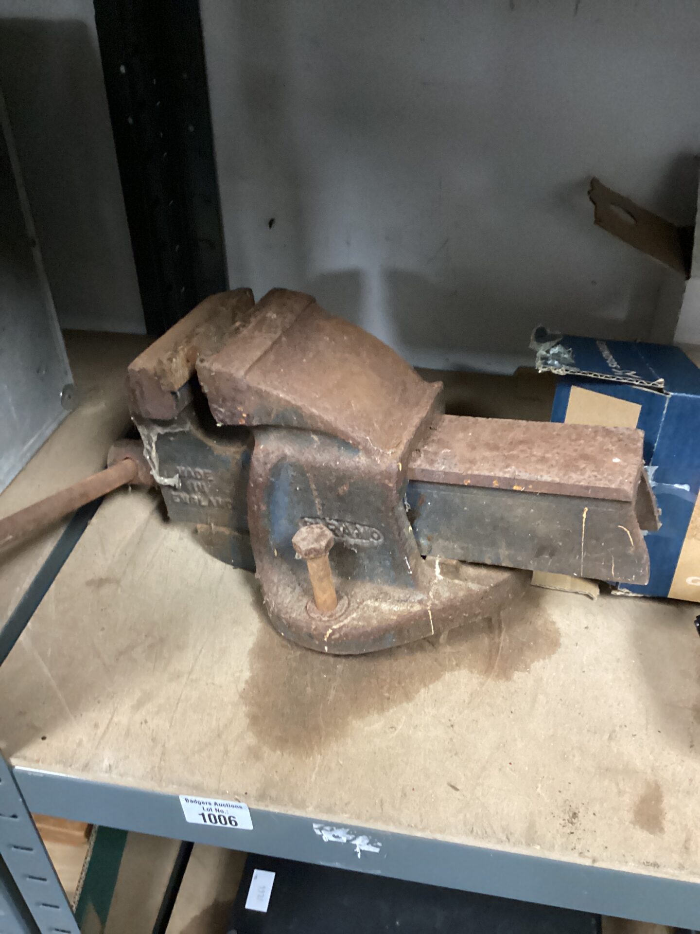 1006 Papamo Large Bench Vice