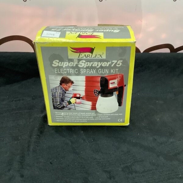 Vintage Earlex Supersprayer 75 electric spray gun for DIY projects.