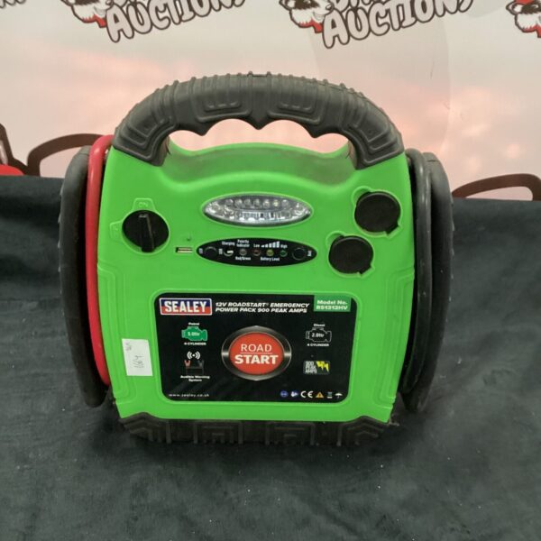 Sealey Road Start Power Pack RS1212 jump starter for vehicles.