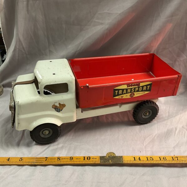 Vintage Triang Transport lorry, classic tinplate toy truck