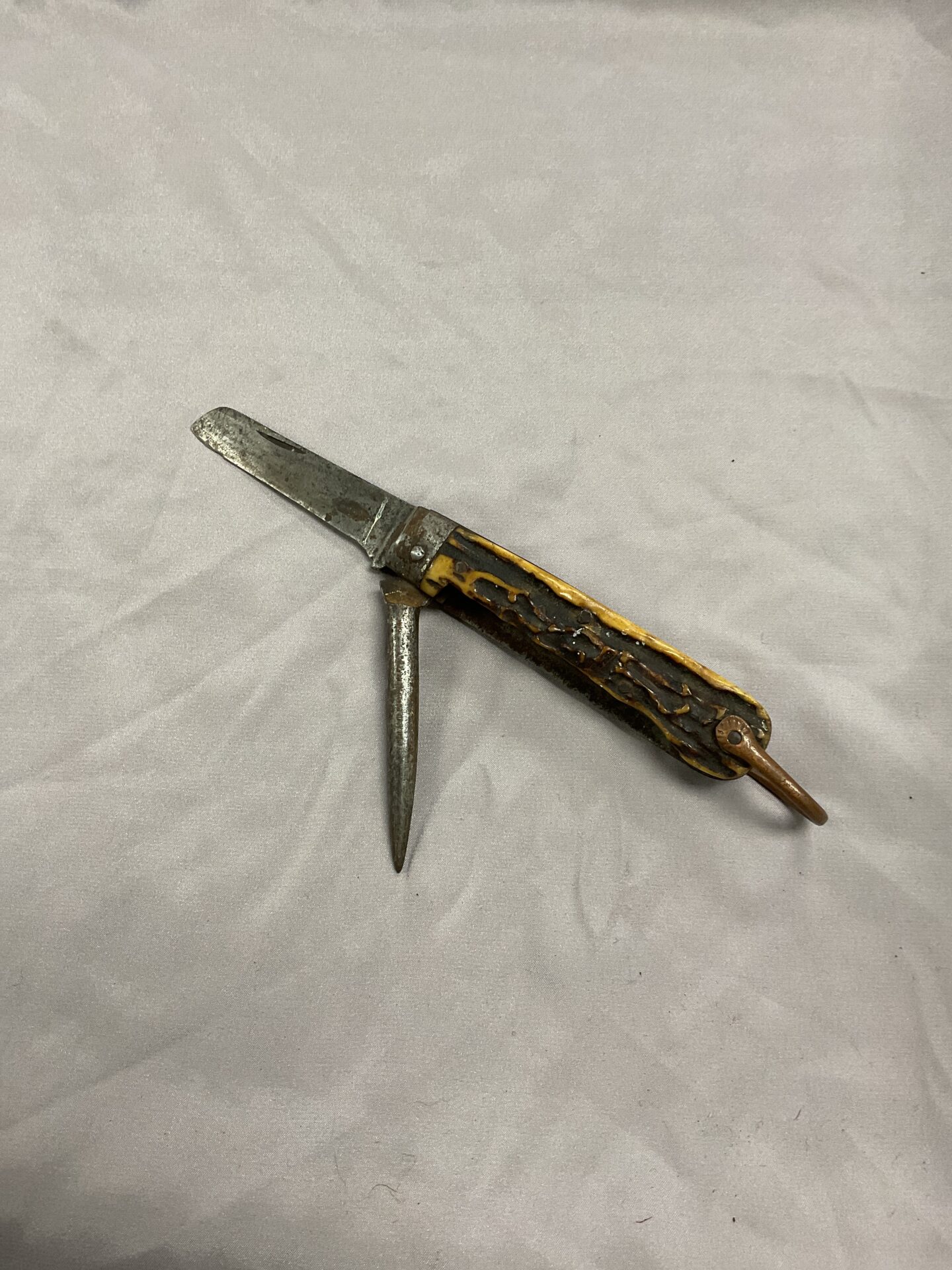 784 Admiralty pattern 301 stag horn jack knife ww1