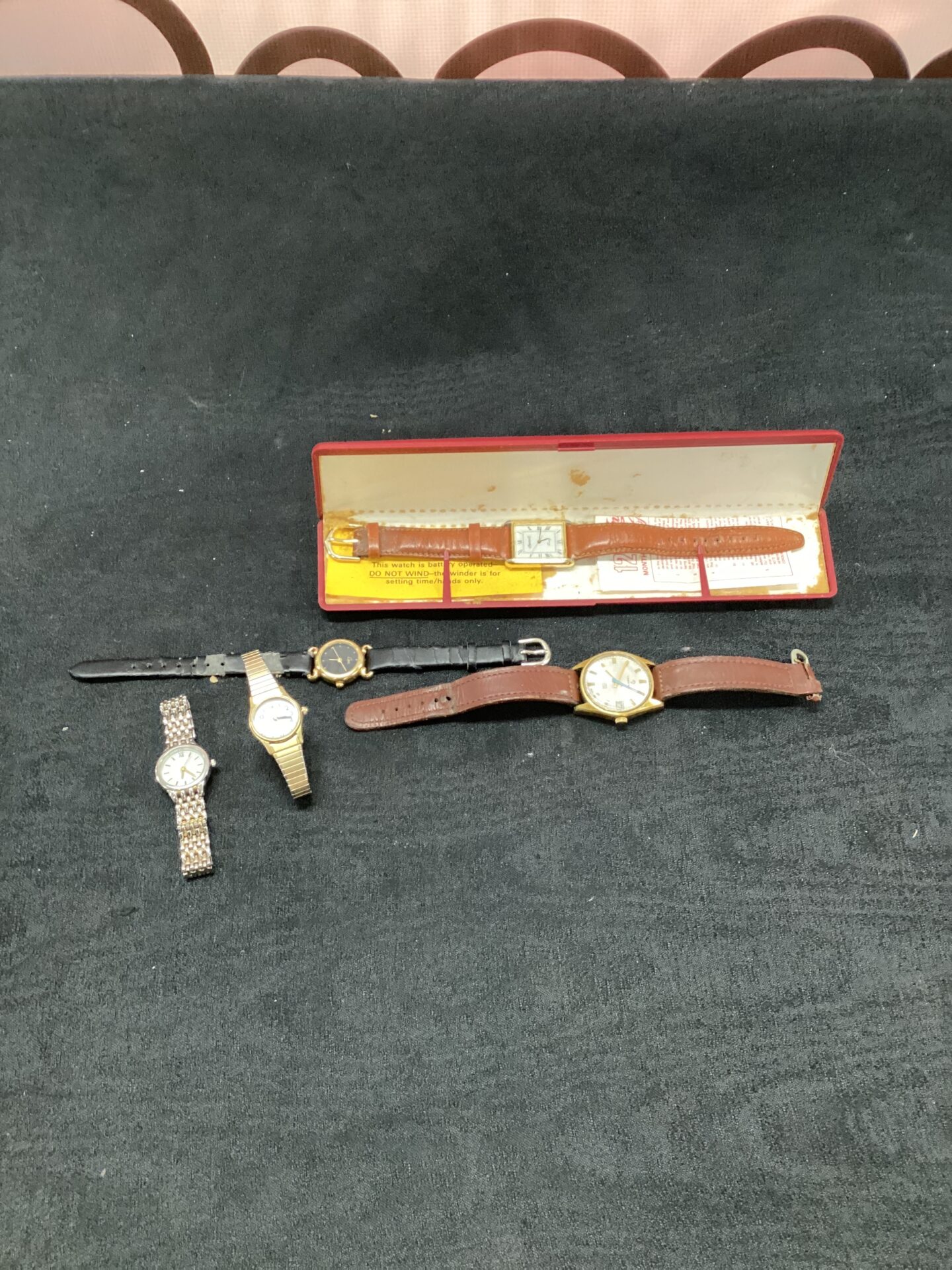 791 Five wrist watches inc ingersol