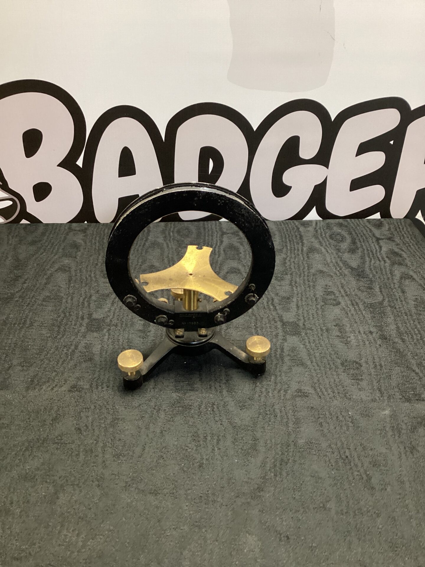 229 Vntage military compass mount