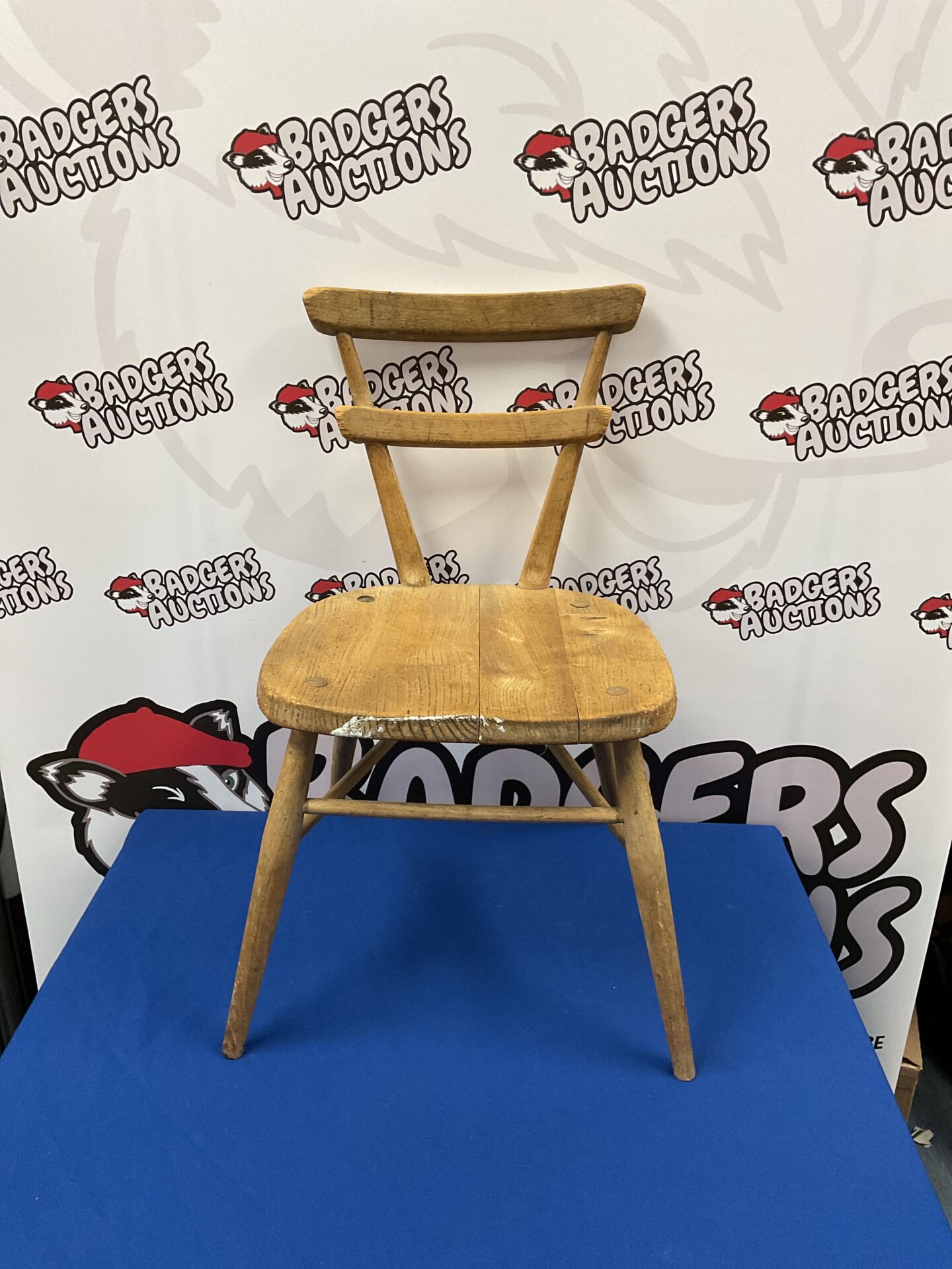 054 Vintage ercol childs chair