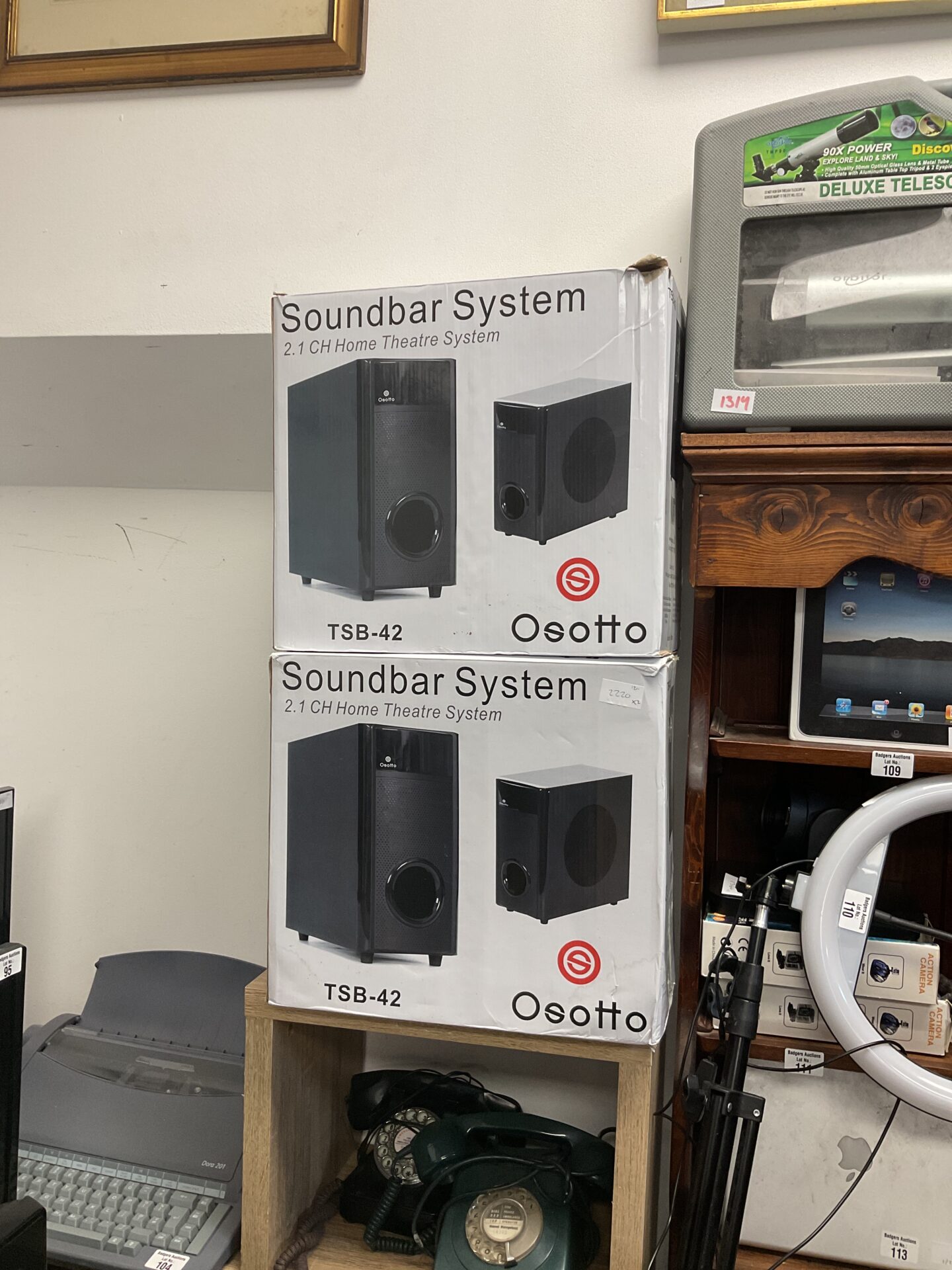 105 osotto sound bar home theatre systems