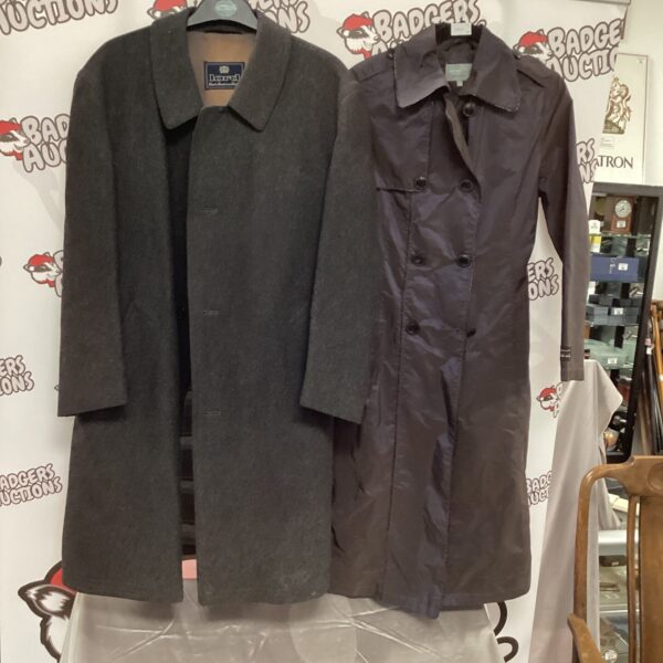 Men's overcoats by Lords and Per Una, size 44R and 12.