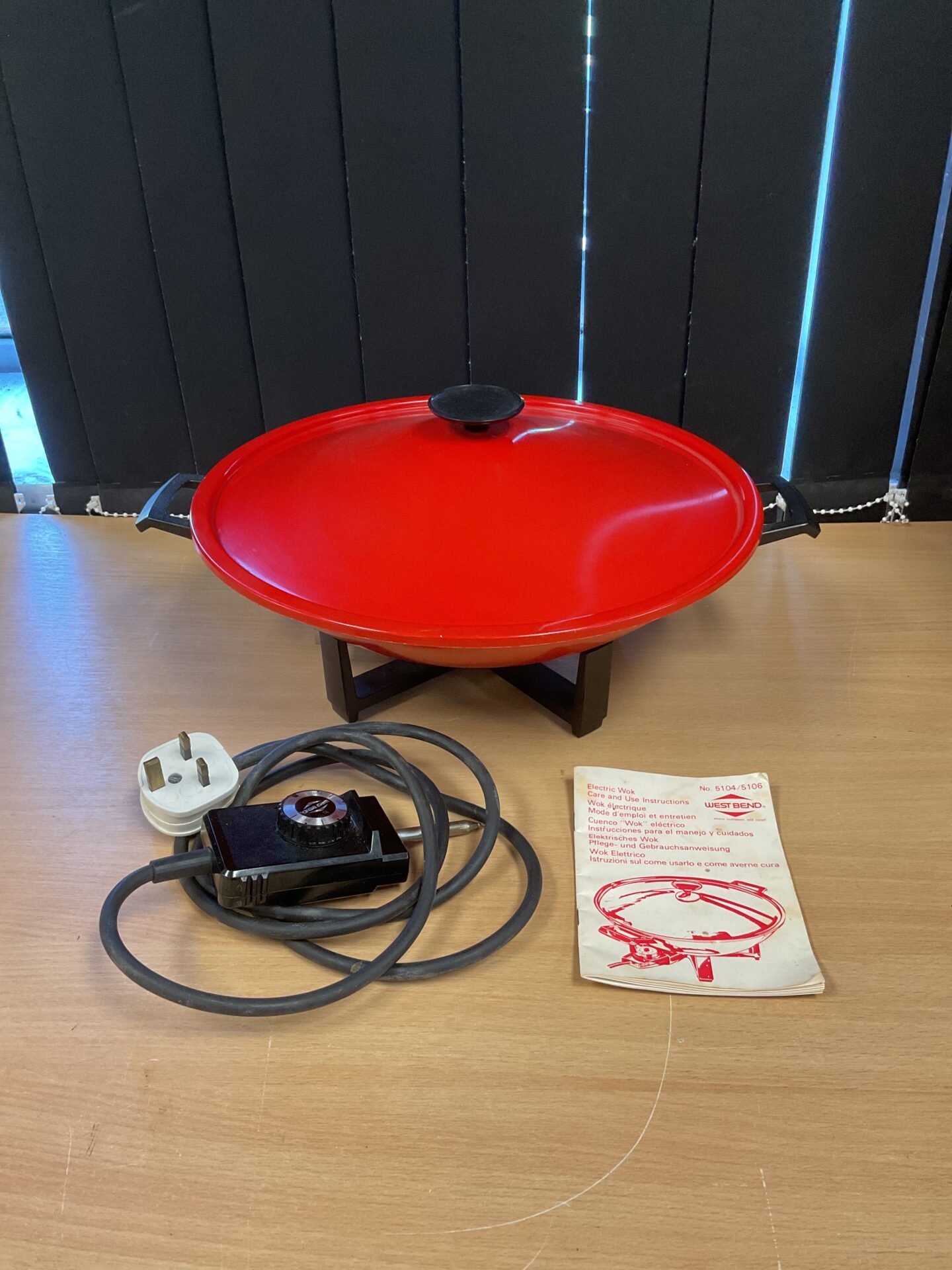 473 West bend electric wok