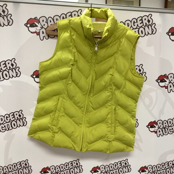 Per Una size M padded waistcoat, a stylish women's gilet.