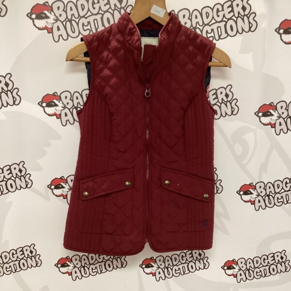 Ladies Joules size 10 quilted gilet for outdoor wear.
