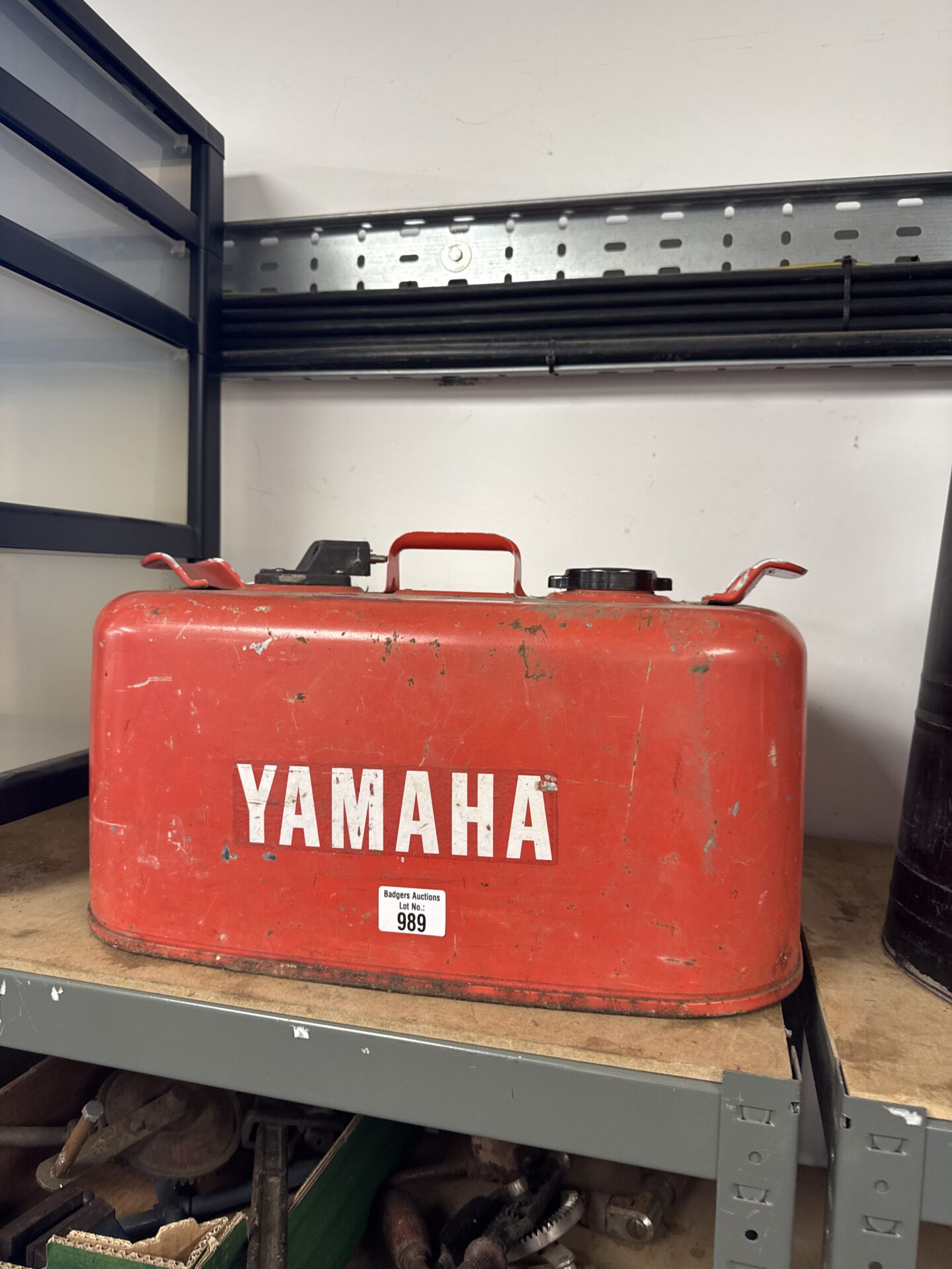 989 Yamaha boat fuel can