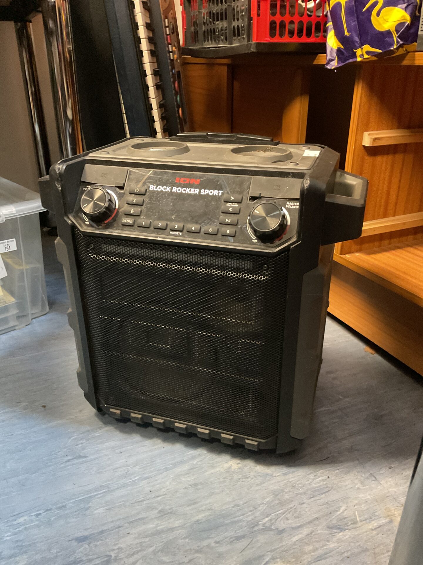 215 Ion block rocker sport portable speaker